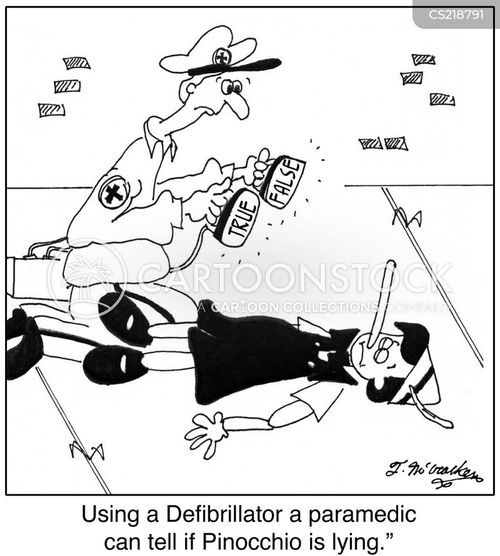 Defibrillator Cartoons and Comics funny pictures from CartoonStock