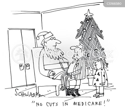 Image result for cartoon medicare cuts