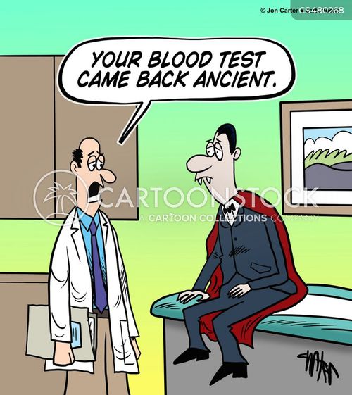 Blood Testing Cartoons and Comics funny pictures from CartoonStock