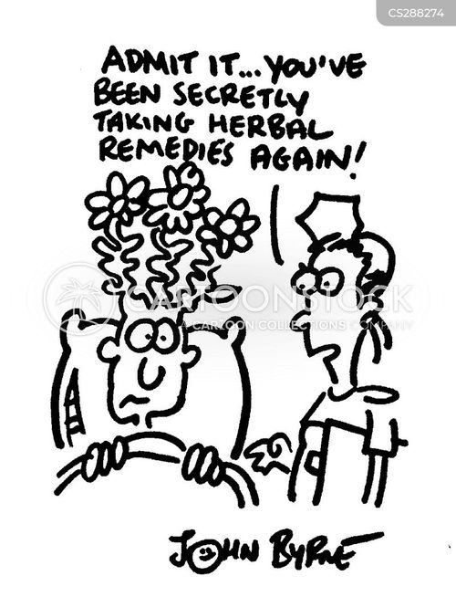 Herbal Remedies Cartoons and Comics funny pictures from CartoonStock