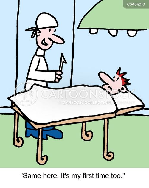 First A Surgeon Cartoons and Comics - funny pictures from CartoonStock