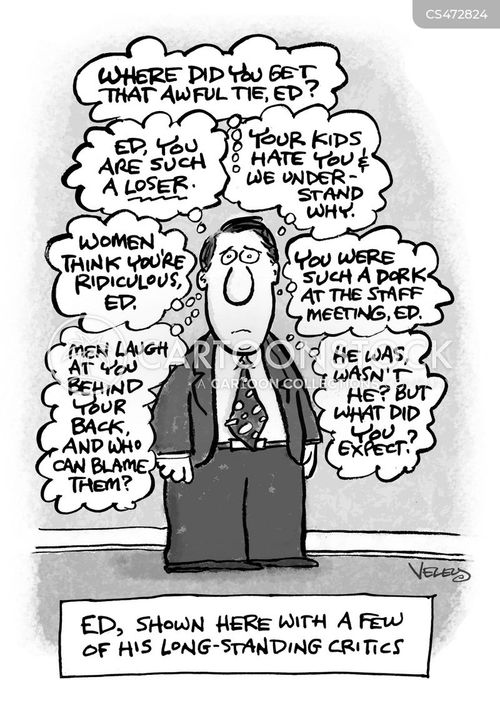 Self loathing Cartoons And Comics Funny Pictures From CartoonStock Self loathing Cartoons And Comics Funny Pictures From CartoonStock