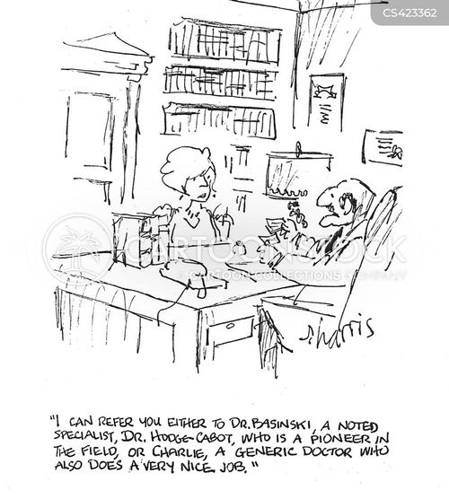 Specialist Referral Cartoons and Comics - funny pictures from CartoonStock