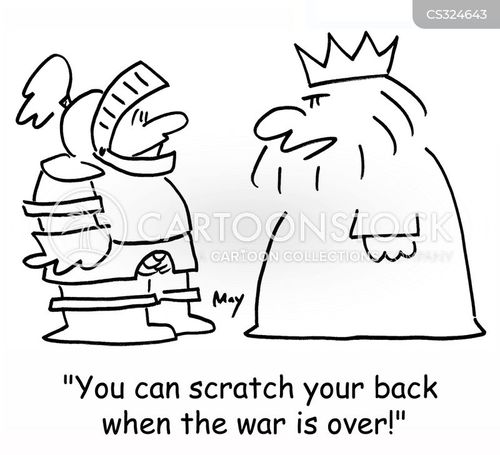 Back Scratcher Cartoons and Comics funny pictures from CartoonStock