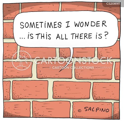 Brick Wall Cartoons and Comics funny pictures from CartoonStock
