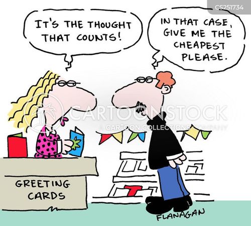 Tightwad Cartoons and Comics funny pictures from CartoonStock