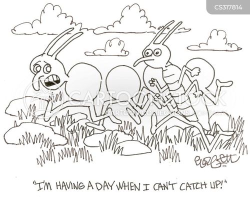 Catch Up Cartoons and Comics - funny pictures from CartoonStock