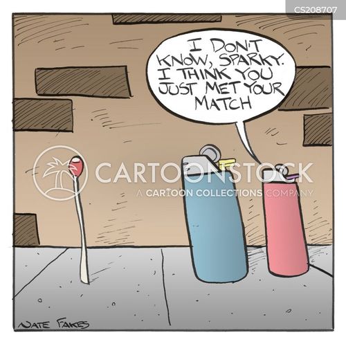 Lighters Cartoons and Comics funny pictures from CartoonStock