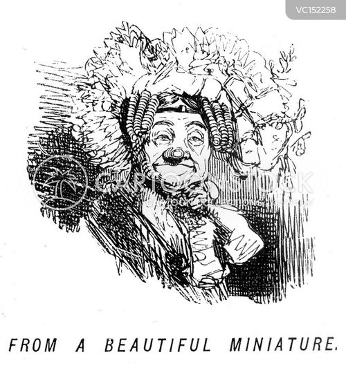 Headdress Cartoons and Comics funny pictures from CartoonStock