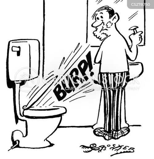 Toilet Lid Cartoons and Comics funny pictures from CartoonStock