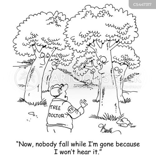 Arborist Cartoons and Comics funny pictures from CartoonStock
