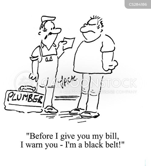 Black Belt Cartoons and Comics funny pictures from CartoonStock