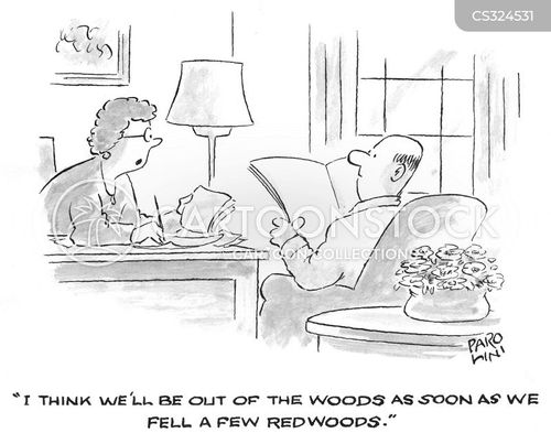 Out Of The Woods Cartoons and Comics - funny pictures from CartoonStock