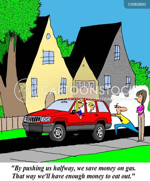 Gas Guzzling Cartoons and Comics funny pictures from CartoonStock