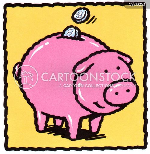 Personal Savings Cartoons and Comics - funny pictures from CartoonStock