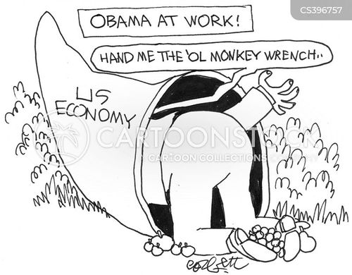 Monkey Wrench Cartoons and Comics funny pictures from CartoonStock