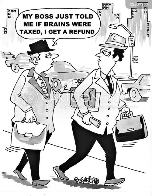 Tax Rebate Cartoons and Comics funny pictures from CartoonStock