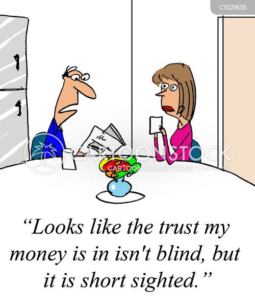 Short Sightedness Cartoons and Comics funny pictures from CartoonStock