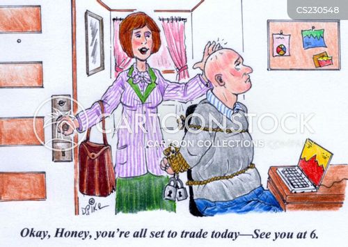 Daytrading Cartoons and Comics - funny pictures from CartoonStock