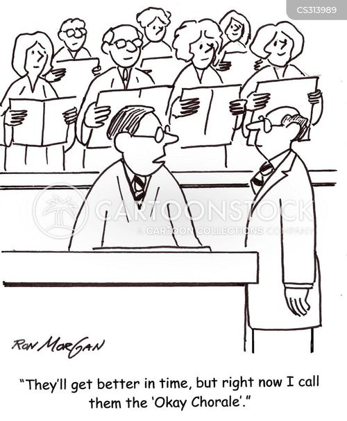 Choral Cartoons And Comics Funny Pictures From CartoonStock