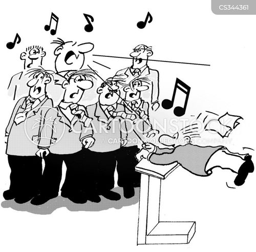 Choir Cartoons And Comics Funny Pictures From CartoonStock