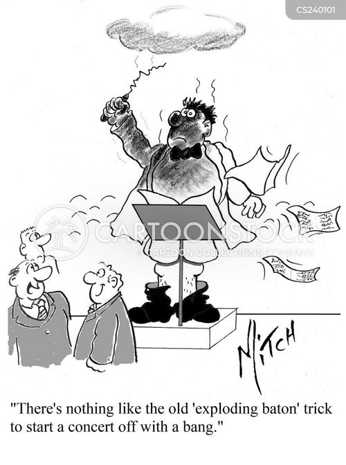 Conducting Cartoons and Comics funny pictures from CartoonStock