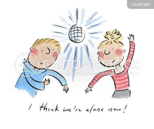 Dancing Alone Cartoons and Comics - funny pictures from CartoonStock