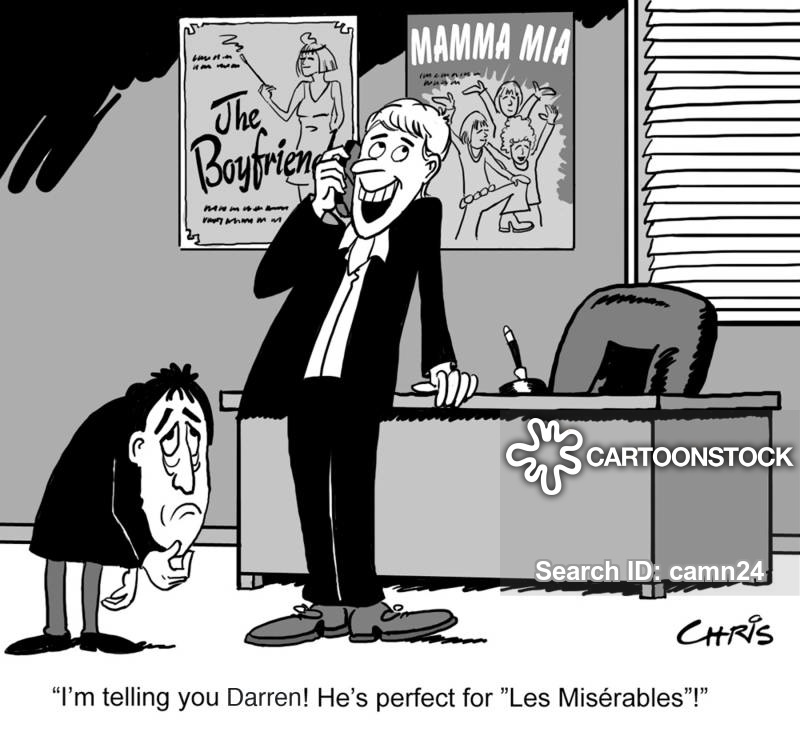 Casting Director Cartoons and Comics funny pictures from CartoonStock