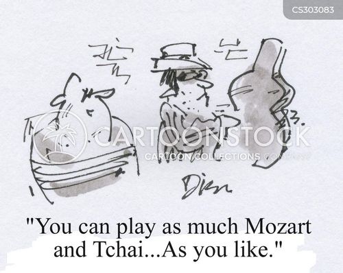 Violin Case Cartoons and Comics funny pictures from CartoonStock