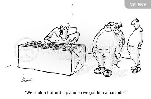 Bar Coding Cartoons and Comics - funny pictures from CartoonStock
