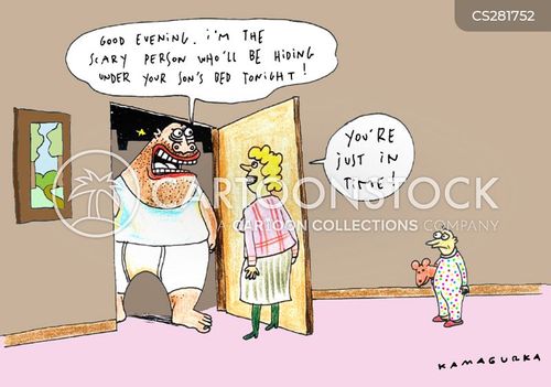 Monsters Under The Bed Cartoons and Comics funny pictures from