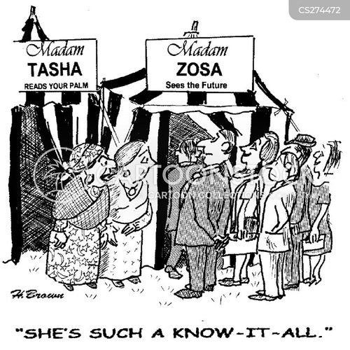 Palmists Cartoons and Comics funny pictures from CartoonStock