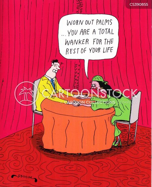 Palm Reading Cartoons and Comics funny pictures from CartoonStock