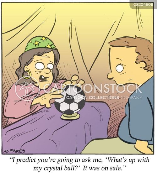 Psychic Line Cartoons and Comics - funny pictures from CartoonStock
