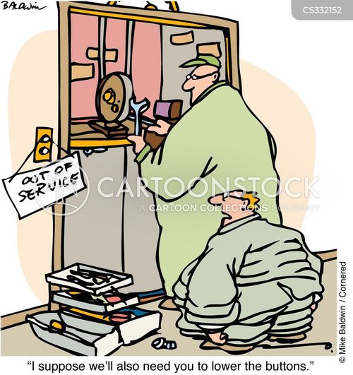 Out Of Service Cartoons and Comics funny pictures from CartoonStock