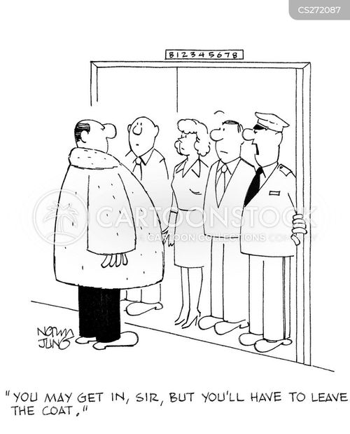 Elevator Operator Cartoons and Comics funny pictures from CartoonStock