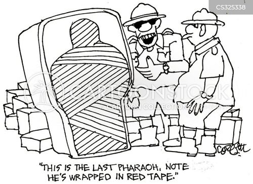 Eu Red Tape Cartoons and Comics funny pictures from CartoonStock