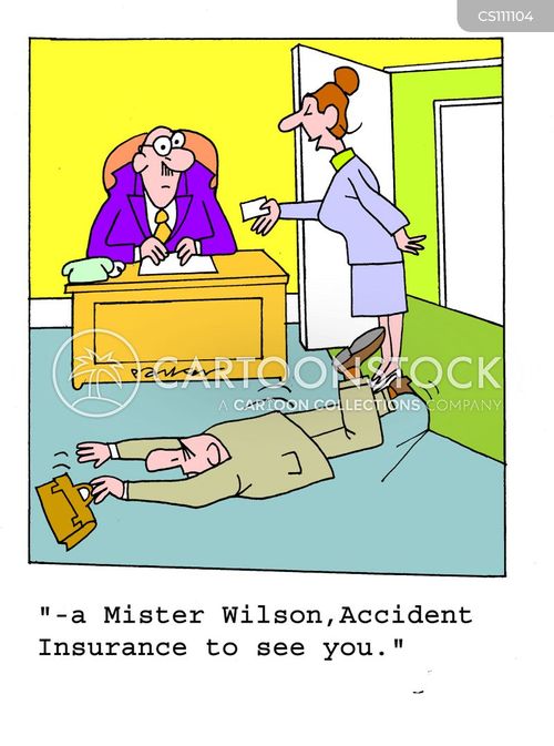 Accident Insurance Cartoons and Comics funny pictures from CartoonStock