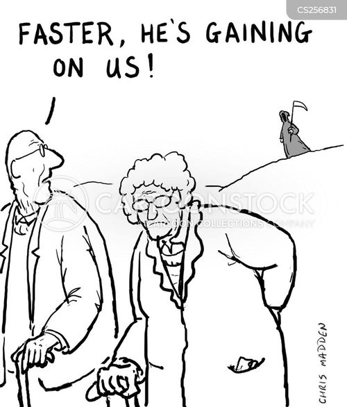 Old Couples Cartoons and Comics funny pictures from CartoonStock