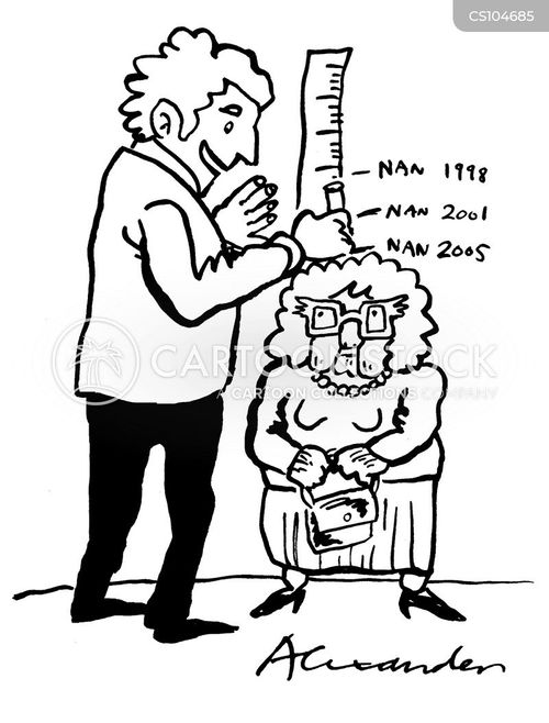 Measuring Cartoons and Comics funny pictures from CartoonStock