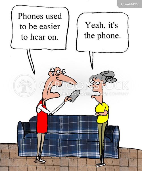Hearingloss Cartoons and Comics funny pictures from CartoonStock