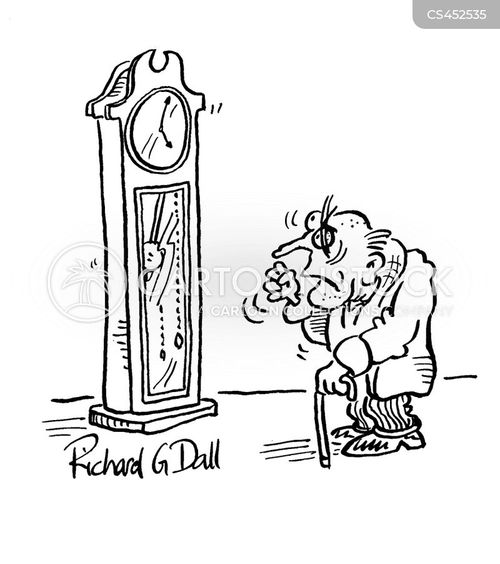 Grandfather Clock Cartoons and Comics funny pictures from CartoonStock