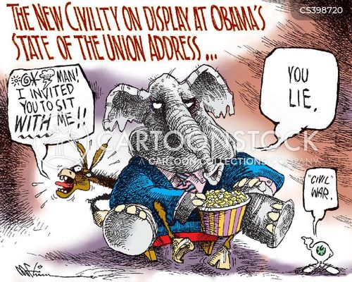Civility Cartoons and Comics - funny pictures from CartoonStock
