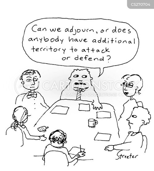Adjourn Cartoons And Comics Funny Pictures From CartoonStock