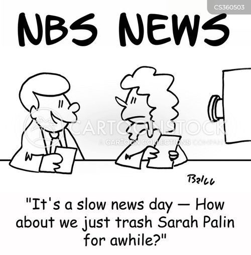 Slow News Day Cartoons and Comics funny pictures from CartoonStock