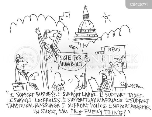 Election Speeches Cartoons and Comics - funny pictures from CartoonStock