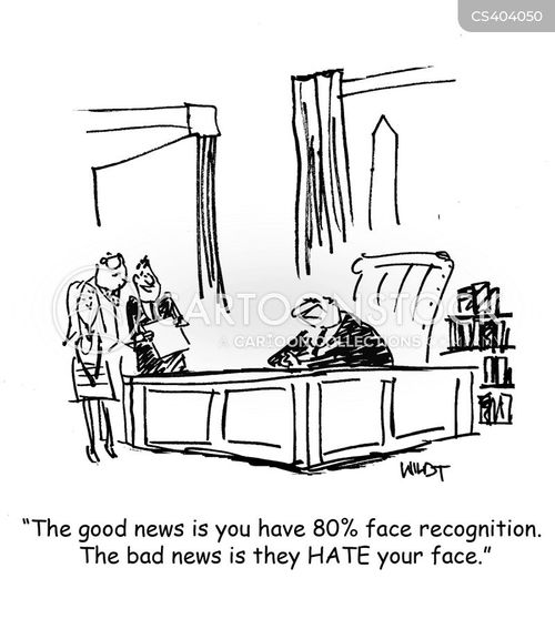 Face Recognition Cartoons and Comics - funny pictures from CartoonStock