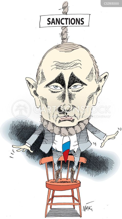 Sanction Cartoons and Comics funny pictures from CartoonStock