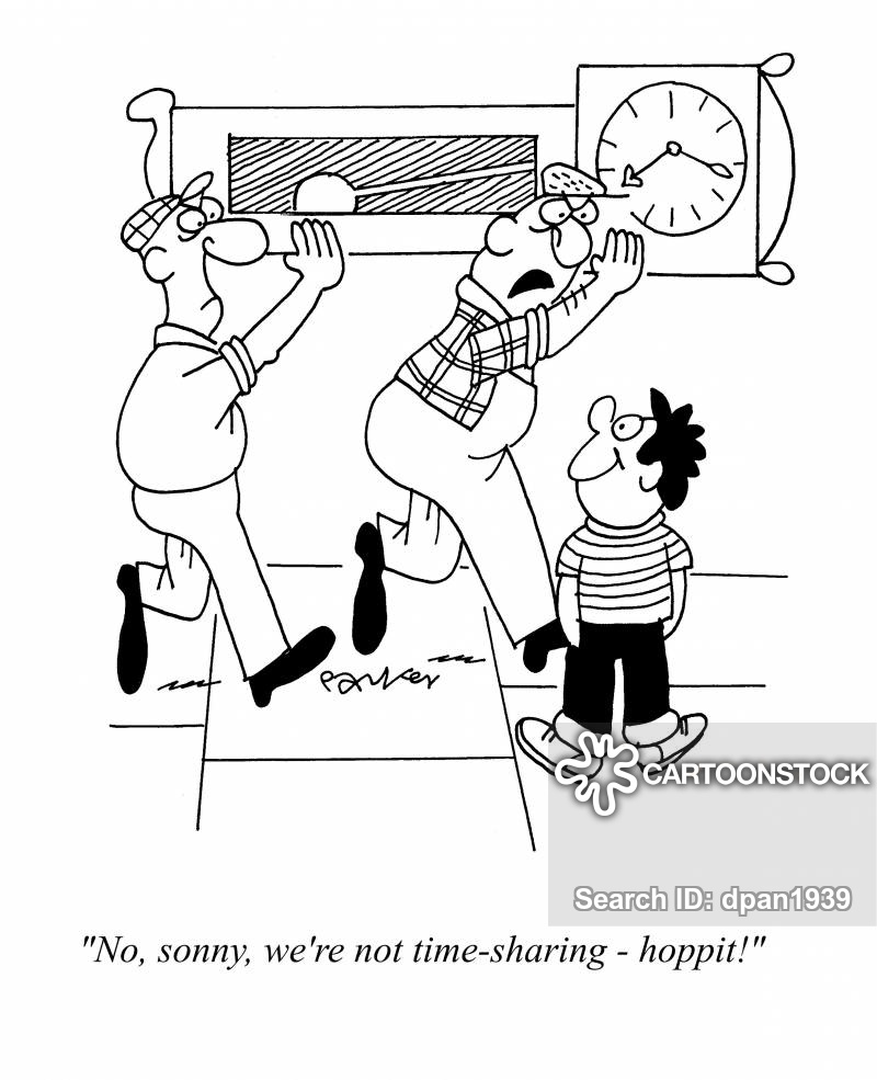 Grandfather Clock Cartoons and Comics funny pictures from CartoonStock