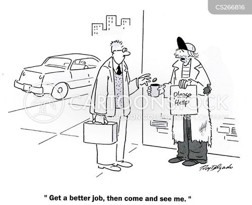 Better Job Cartoons and Comics - funny pictures from CartoonStock